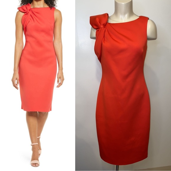 Eliza J Dresses & Skirts - Eliza J Bow Shoulder Sheath Dress